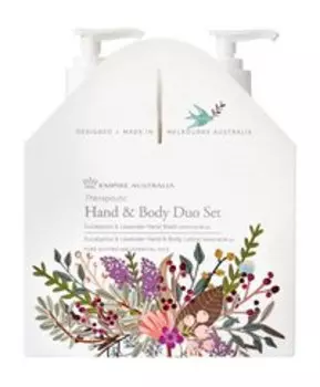 Набор для ухода за кожей рук и тела с маслами эвкалипта и лаванды Empire Australia Therapeutic Hand & Body Duo Set Eucalyptus & Lavender