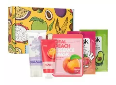 Набор для ухода за кожей тела Consly Персиковое сияние Korean Beauty Box