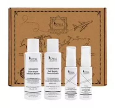 Набор для ухода за лицом и волосами Royal Samples Absolute Perfection Travel Kit