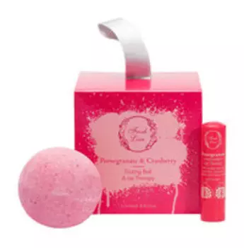 Набор для ухода за телом и губами с ароматом граната и клюквы Fresh Line Pomegranate & Cranberry Set Limited Edition