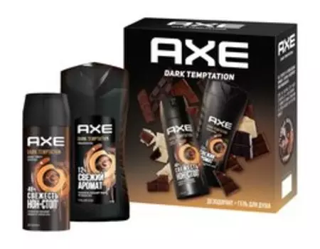 Набор для ухода за телом и волосами AXE Dark Temptation Набор