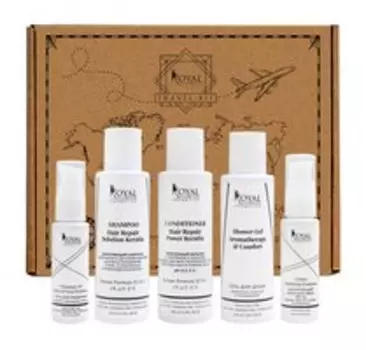 Набор для ухода за телом и волосами Royal Samples For You At Any Time Travel Kit