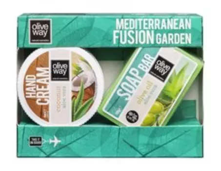 Набор для ухода за телом Oliveway Mediterranian Fusion Garden Aloe Vera Set