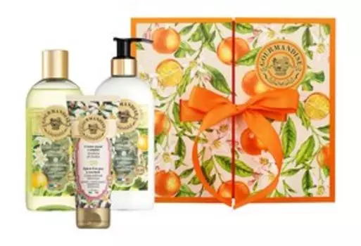 Набор для ухода за телом с ароматом цитрусовых и базилика Gourmandise Цитрус Базилик
