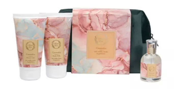 Набор для ухода за телом с ароматом ванили, меда и герани Fresh Line Cassandra Set Limited Edition