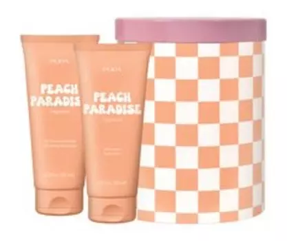 Набор для ухода за телом с ароматом персика Pupa Peach Paradise Happy Box Set