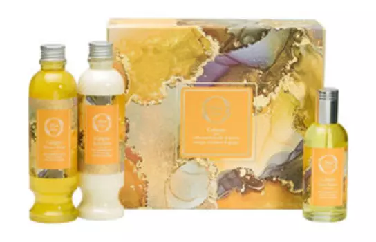 Набор для ухода за телом с ароматом апельсина, лимона и мандарина Fresh Line Calypso Set Limited Edition