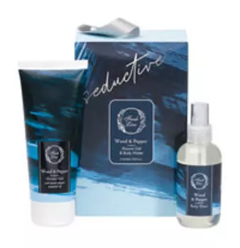 Набор для ухода за телом с ароматом перца и сандала Fresh Line Wood & Pepper Set