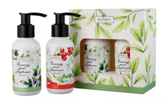 Набор для ухода за телом с ароматом лесных ягод и жасмина HerbEra Berries and Jasmine Body Duo Gift Set
