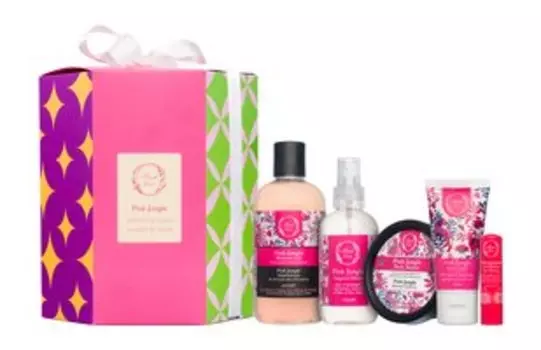 Набор для ухода за телом с тропическим ароматом Fresh Line Pink Jungle Set 2024