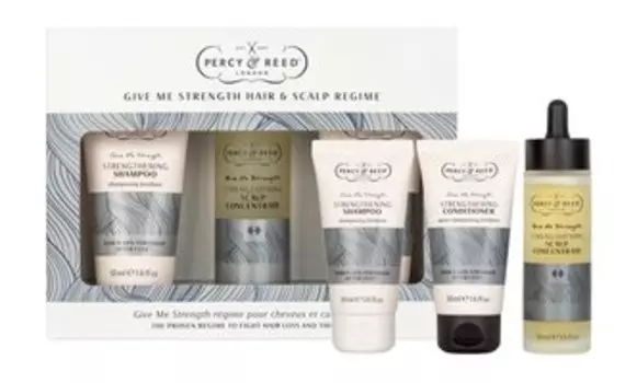 Набор для укрепления и роста волос Percy&Reed Give Me Strength Hair & Scalp Regime Hair Set