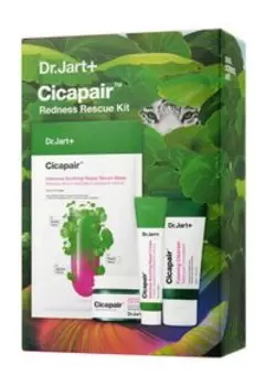 Набор для успокаивающего ухода за кожей лица Dr.Jart Cicapair Redness Rescue Kit