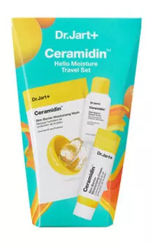 Набор для увлажняющего ухода за кожей лица с церамидами Dr.Jart Ceramidin Hello Moisture Travel Set