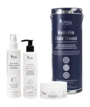 Набор для восстановления волос Royal Samples Keratin Hair Boost Set