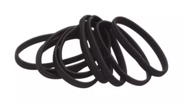 Набор Гурмандиз Набор резинок для волос 10 Черный