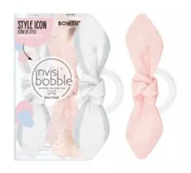 Набор из 2 резинок для волос Invisibobble Nordic Breeze Collection Bowtique Duo Summer Lemming Go