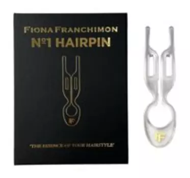 Набор из 3 прозрачных шпилек Fiona Franchimon N 1 Hairpin Transparent 3 Pack