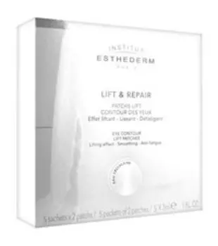 Набор из 5 пар лифтинг-патчей для контура глаз Institut Esthederm Lift & Repair Eye Contou Lift Patches