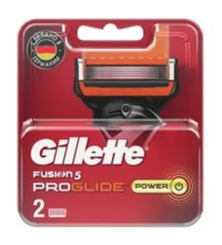 Набор из двух сменных кассет к бритве Gillette Fusion Proglide 5 Power