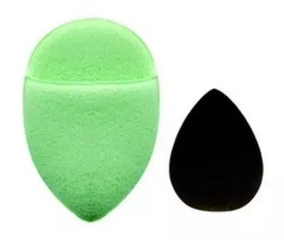 Набор из двух спонжей для макияжа и очищения лица Shinewell Top Secret Набор спонжей для макияжа