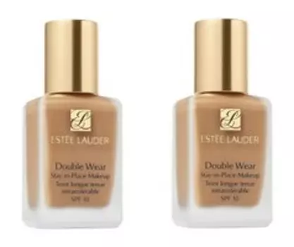 Набор из двух устойчивых тональных кремов для лица Estee Lauder Double Wear Stay-in-Place Makeup SPF 10 Duo Set - 1W2 Sand