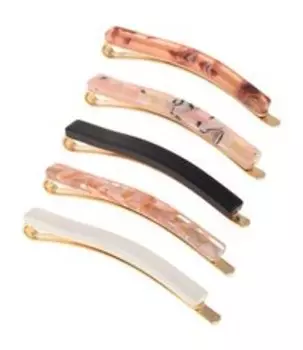 Набор из пяти невидимок для волос Ronda Hairpins ЗП-222