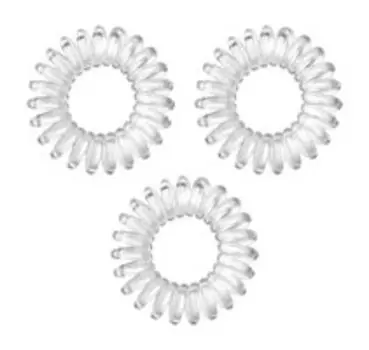 Набор из трех арома-резинок для волос с ароматом кокоса Solomeya Aroma Hair Band Coconut