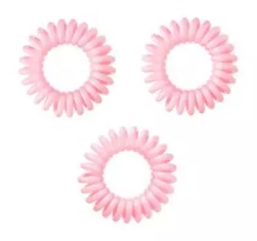 Набор из трех арома-резинок для волос с ароматом клубники Solomeya Aroma Hair Band Strawberry