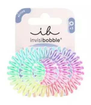 Набор из трех резинок-браслетов для волос Invisibobble Power Magic Rainbow