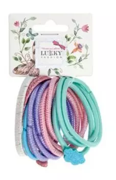 Набор из тринадцати резинок для волос Lukky Набор резинок Микс