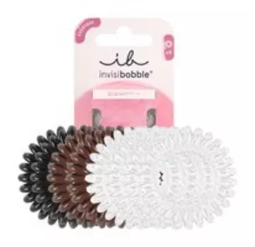 Набор из восьми резинок-браслетов для волос Invisibobble Original The Hair Necessities