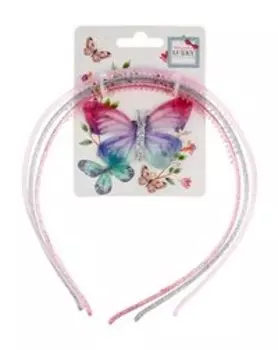 Набор из заколки и трех ободков для волос Lukky Набор аксессуаров для волос