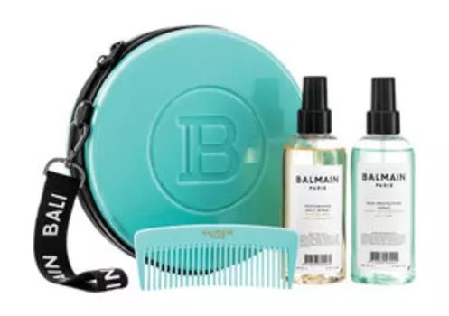 Набор косметики для волос Balmain Hair Couture Backstage Case Turquoise Limited Edition