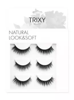 Набор магнитных накладных ресниц Trixy Beauty Magnetic Strip Lashes Set 807 Glam