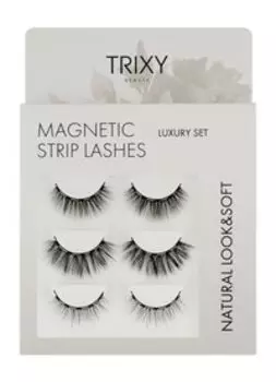 Набор магнитных накладных ресниц Trixy Beauty Magnetic Strip Lashes Set
