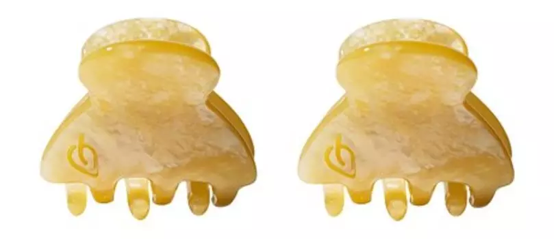 Набор мини-крабиков для волос 2,8 см Assoro Мини-крабики для волос Лимонный щербет