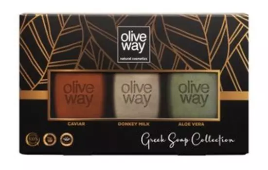 Набор мыла для тела Oliveway Olive Oil Greek Soap Collection Set II
