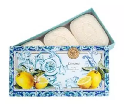 Набор натурального мыла с ароматом лимона Gourmandise Savon Parfume Limone Set