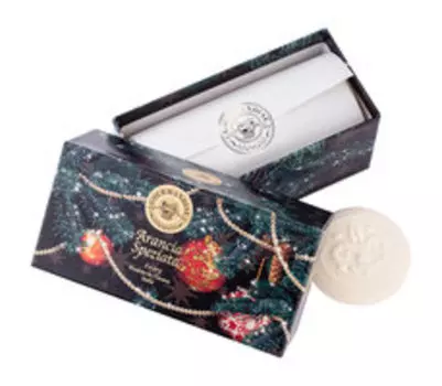 Набор натурального мыла с ароматом пряного апельсина Gourmandise Savon Parfume Arancia Speziata Set