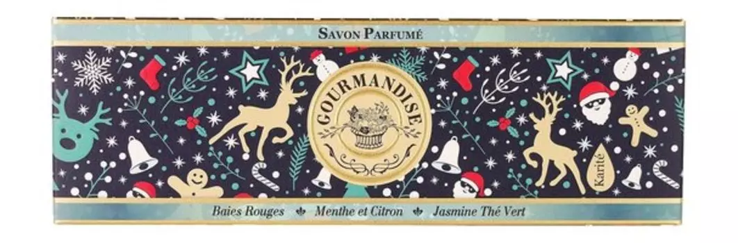 Набор натурального парфюмированного мыла Gourmandise Savon Parfume Set XXXVIII