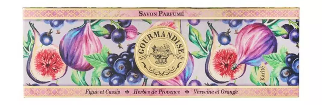 Набор натурального парфюмированного мыла Gourmandise Savon Parfume Set XXXXIII