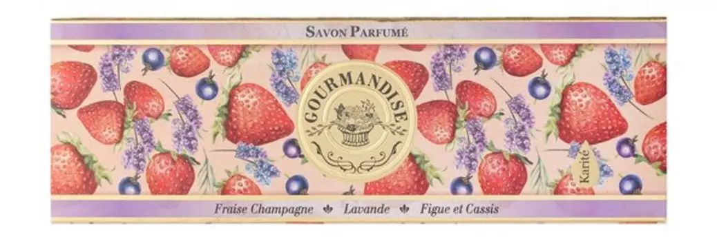Набор натурального парфюмированного мыла Gourmandise Savon Parfume Set XXXXIV