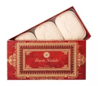 Набор парфюмированного мыла Gourmandise Savon Parfume Buon Natale Set