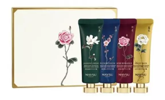 Набор парфюмированных кремов для рук Maysu Shanghai Hand Cream Gift Set