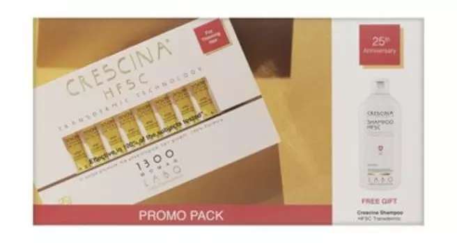 Набор против выпадения и для роста волос Crescina HFSC Transdermic Re-Growth 1300 Set Woman