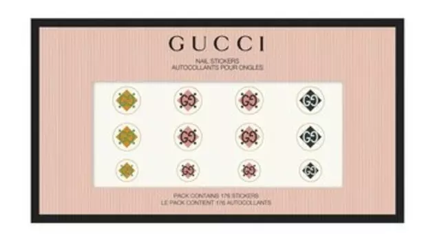 Набор стикеров для маникюра Gucci Nail Art Stickers
