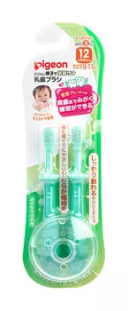 Набор зубных щеток для детей от 12 месяцев Pigeon Training Toothbrush for Kid Set