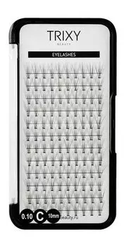 Накладные ресницы в пучках - 10 мм Trixy Beauty Smart Eyelashes