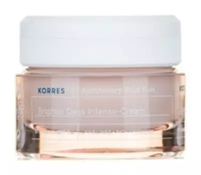 Насыщенный крем для лица с витамином C и маслом дикой розы Korres Day-Brightening Intense-Cream