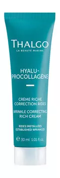 Насыщенный крем для питания, разглаживания кожи и постепенного заполнения глубоких морщин Thalgo Love Products Hyalu-Procollagene Wrinkle Correcting Rich Cream Travel Size